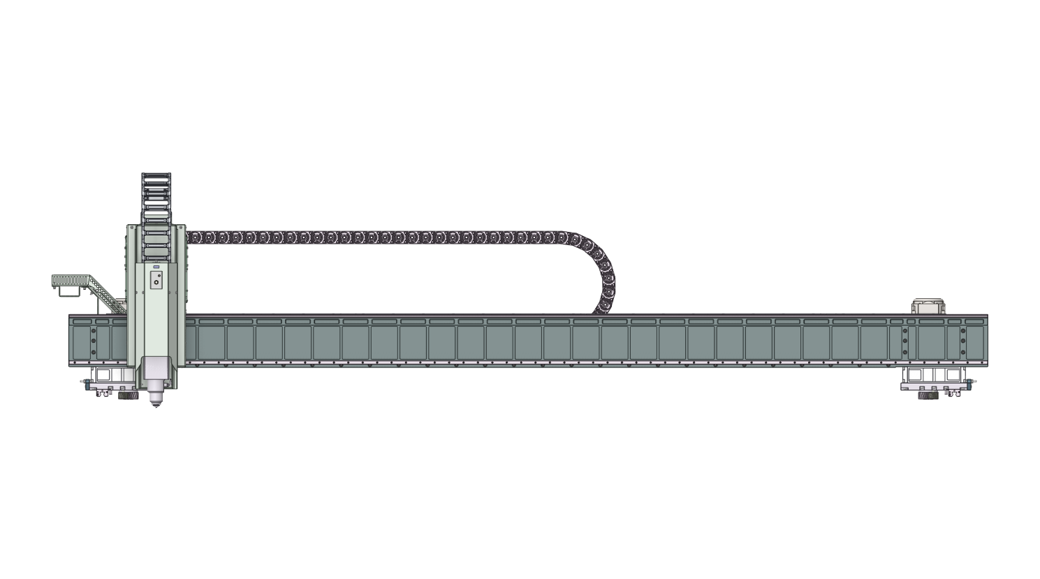 光纤激光器13型枪式系统